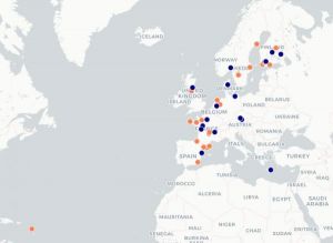 Interactive map